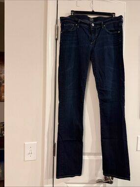 Citizens of Humanity Women’s “Ava”  Dark Blue Straight-Leg Jeans